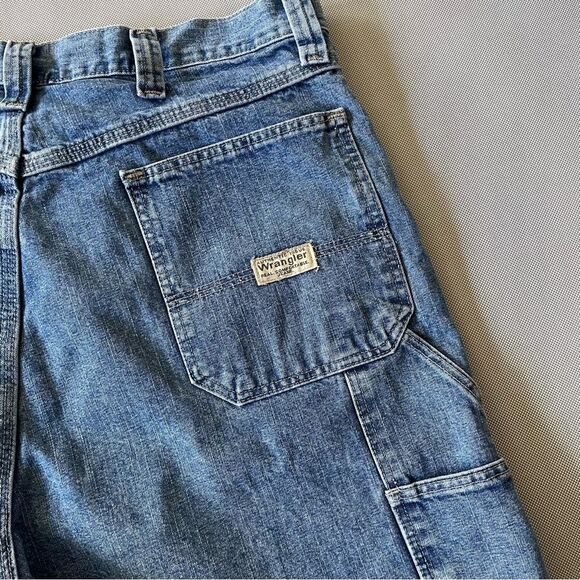 Y2K Early 2000’s Vintage Wrangler Carpenter Denim Jeans Men’s Size 36 Waist - Picture 4 of 11